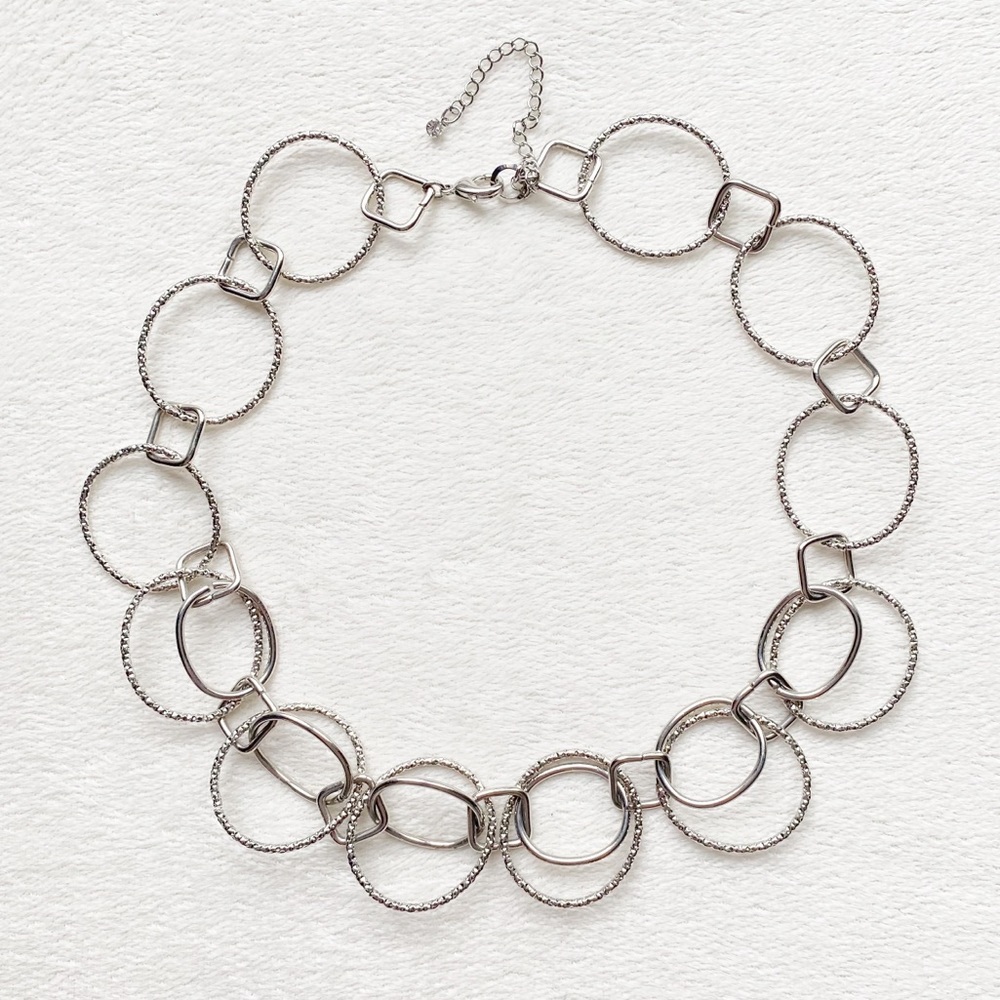 Silver Statement Necklace